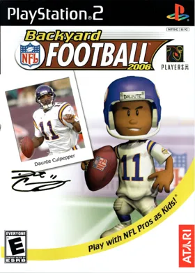 Backyard Football 2006 box cover front